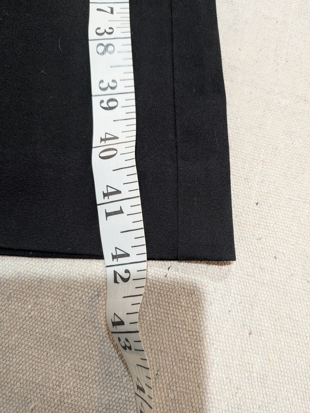 Black Straight Leg Dress Pants Work Career Office Trousers - Picture 10 of 10